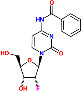 (image for) MC081323 N4-Benzoyl-2'-fluoro-2'-deoxycytidine